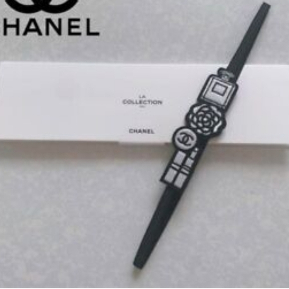 #14 CHANEL La Collection Gift Set 4pcs/Notebook/Bookmark /Cordholder/Pad Key Set - Picture 9 of 9